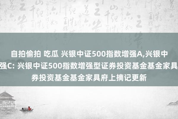 自拍偷拍 吃瓜 兴银中证500指数增强A,兴银中证500指数增强C: 兴银中证500指数增强型证券投资基金基金家具府上摘记更新
